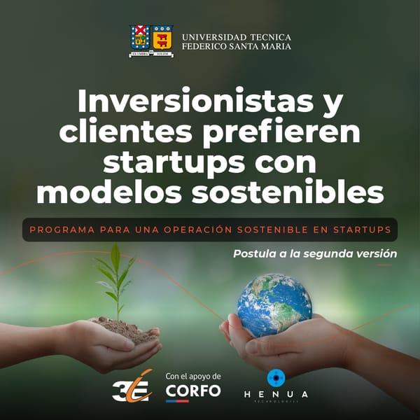 HENUA TECHNOLOGIES lanza programa para una operación sostenible en startups